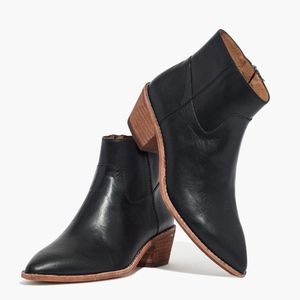 Madewell The Charley Boot in Leather